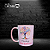 Caneca de Porcelana Colorida Rosa Psicóloga com Nome, Foto e Frase - Imagem 2