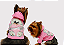 Blusão Moletom Ursinha Rosa Gaby Moda Pet - Atacado - Imagem 1