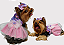 Vestido Pet Premium Borboleta 3D Gaby Moda Pet - Venda Atacado - Imagem 1