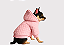 Jaqueta Pet Matelassê Rosa  Gaby Moda Pet - Atacado - Imagem 1