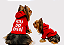Kit Dia Dos Pais - Blusão Moletom com Capuz Personagem Vermelho Sou do Papai Gaby Moda Pet - Atacado - Imagem 1