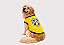 Camiseta Pet Copa Brasil Amarela Premium Gaby Moda Pet - Venda Atacado - Imagem 1
