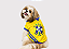 Camiseta Pet Copa Brasil Amarela Premium Gaby Moda Pet - Venda Atacado - Imagem 2