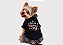 Camiseta Pet Preta Estampa Sou da Mamãe Atacado - Imagem 1