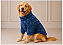 Roupa pet frio Fleece Premium Azul 3D para Cães de Grande Porte e Pequenos no Atacado - Imagem 1