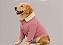 Jaqueta Pet com Gola em Fleece Colete Rose – Linha Boutique Premium Atacado - Imagem 1
