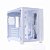 Gabinete Liketec Zeus Pro Glass Snow, ATX - Imagem 1