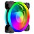 KIT COM 3 FANS 120X25MM T-TGF513 RGB PRETO - Imagem 5