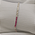 Pulseira Riviera Degradê Rosa e Branco – 2mm – 18cm – Prata925 - Imagem 3
