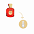 Fracionado Baroque Rouge Extrait Maison Eau de Parfum Femino Árabe (Ref. olfativa ao Baccarat Rouge 540 extrait) - Imagem 1
