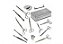 PINCA ANATOMICA DENTE DE RATO 12CM - Imagem 1