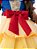 VESTIDO LUXO PRINCESA BRANCA DE NEVE - Imagem 7