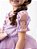 VESTIDO PRINCESA LUXO RAPUNZEL - Imagem 4