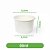 Pote de Papel 50ml | 500 unidades - Imagem 1