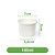 Pote de Papel 100ml (sem tampa) | 500 unidades - Imagem 1