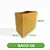 Saco kraft 02 - 24 x 13 x 28cm - 200 unidades - Imagem 1