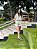 Shorts de Linho Listrado - S1112 - Imagem 1