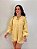 Camisa de Linho Amarela - B1107 - Imagem 9