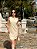 Vestido em linho curto Natural - V1109 - Imagem 7