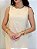 Vestido em linho curto Natural - V1109 - Imagem 8