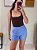 Shorts de Linho Premium Azul - S1106 - Imagem 2