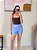 Shorts de Linho Premium Azul - S1106 - Imagem 5
