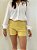 Shorts de Linho Premium Amarelo - S1106 - Imagem 2