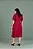 Vestido Plus Size Midi Com Bolso Sobreposto E Manga 3/4 G1 Hadaza - Imagem 3