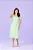 VESTIDO SUPER MIDI EVASÊ DECOTE QUADRADO HADAZA - Imagem 1