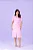 VESTIDO MIDI EVASÊ COM BOTÕES ASSIMÉTRICOS HADAZA - Imagem 1
