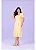 VESTIDO SUPER MIDI EVASÊ DECOTE QUADRADO HADAZA - Imagem 1