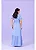 VESTIDO SUPER MIDI COM VIÉS NO DECOTE AZUL HADAZA - Imagem 3