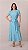 VESTIDO TEREZA AZUL MIDI TATA MARTELLO - Imagem 1