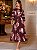 VESTIDO MARROM ESTAMPADO FASCINIUS 2731 - Imagem 2