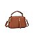 Bolsa Feminina Estilo Baú com Zíper Frontal Kui Hou - Imagem 9