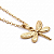 Colar Libélula Renascence em Aço Inoxidável Dourado - Imagem 4