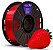 Filamento Para Impressora 3D | PETG Premium HF VERMELHO TRANSLÚCIDO 1.75mm VOOLT3D - Imagem 1