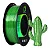 Filamento Para impressão 3D | PLA SILK VERDE 1.75mm MULTIFILA - Imagem 1