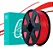 Filamento Para impressão 3D | PLA VERMELHO CARRO 1.75mm 3DFILA - Imagem 1