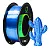 Filamento Para impressão 3D | PLA SILK AZUL SAFIRA 1.75mm MULTIFILA - Imagem 1