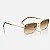 Óculos de Sol Ray Ban Metal Dourado lente marrom/caramelo degradê - Imagem 3