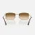 Óculos de Sol Ray Ban Metal Dourado lente marrom/caramelo degradê - Imagem 4