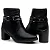 Bota Mb Cano Médio Feminina - Preto - Imagem 1