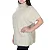 Poncho Feminino Darluam Desagulhado Bege - Imagem 3
