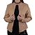 Jaqueta Feminina Bege - Estilo e Conforto para Todas as Ocasiões - Imagem 1