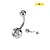 Piercings Titânio Bananabell Cor Natural - Imagem 2