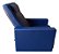Poltrona Hospitalar Reclinável Medcombo Cor Azul-escuro Desenho Do Tecido Modelo Da Poltrona - Imagem 7