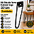kit 2 Pés De Ferro Hairpin Legs 20cm Preto Medcombo Para Mesa - Imagem 3