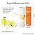Kit De Petecas De Badminton De Nylon 6 Unidades Amarelo Vollo - Imagem 5