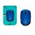 MOUSE LOGITECH WIRELESS M170 AZUL - Imagem 1